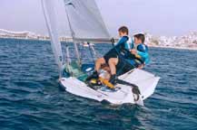 Rudder 20 Blade 1 for dinghy 3,6 meter
The young Greek sailors sail the first Greek built Zzap. Rudder 20 Blade 1 for dinghy 3,6 meter
The young Greek sailors sail the first Greek built Zzap.