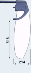 rudder 20 blade 2