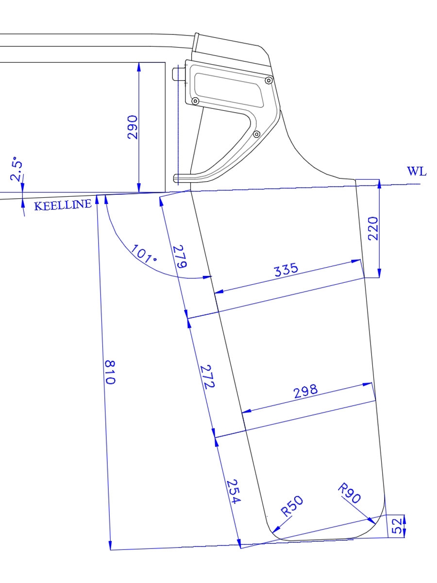 this is rudder for the catamaran and dinghy for sailing.