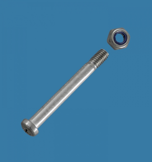 Bullone M6x53 + Dado Nylstop M6