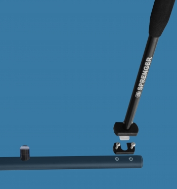 Sprenger tiller extension, magnet, and its installation