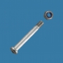 Bullone M6x45 + Dado Nylstop M6