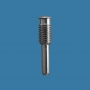 Pin for the lower rudder gudgeon Ø6/M10 x 18 x 1.5