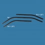 Barra del timone con doppia curvatura Ø28×1,5 mm